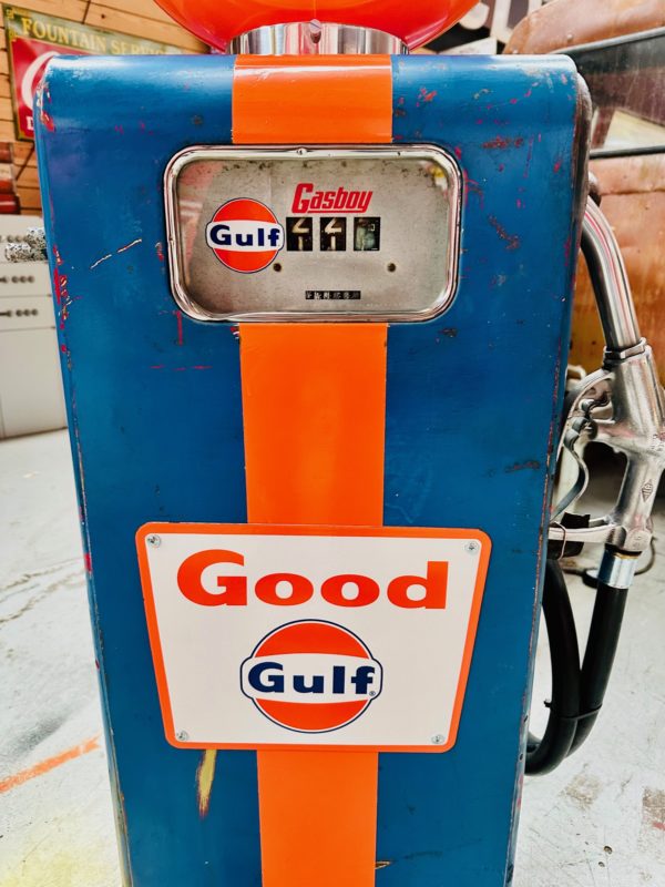 Pompe à essence Gulf gasboy