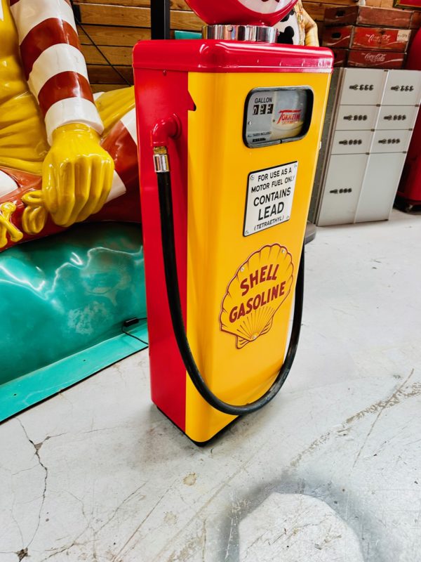 ancienne Pompe à essence Américaine Shell