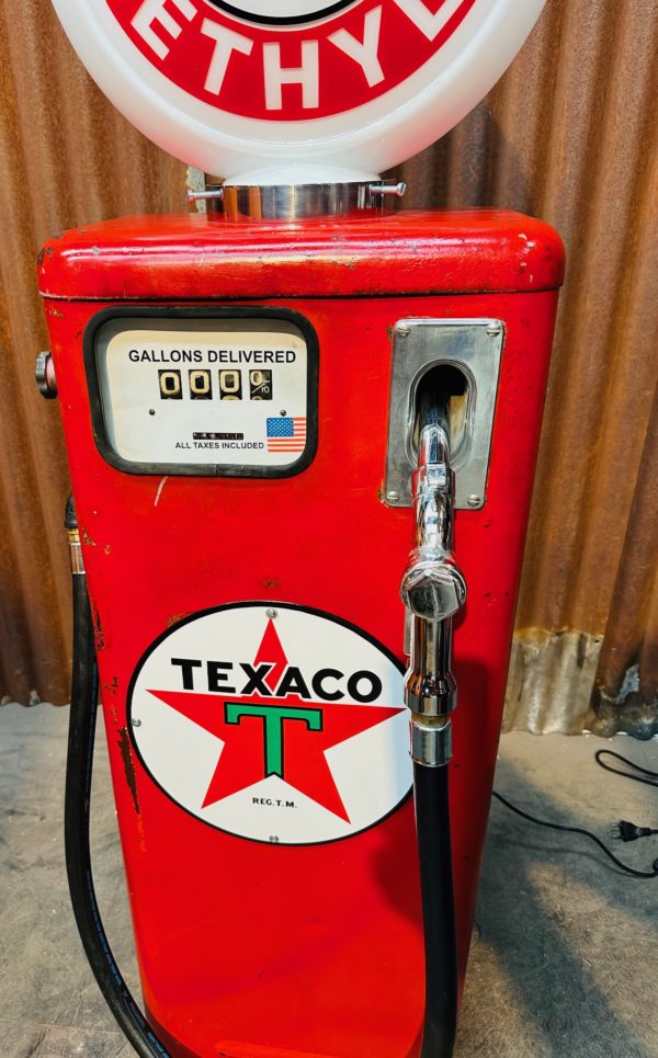 Pompe à essence Texaco Américaine