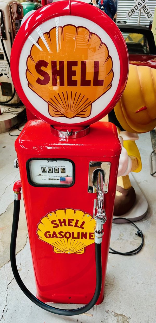 Pompe à essence Shell Américaine 1960