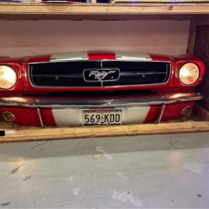 Calandre de ford mustang 1965, fabriquée à partir d'une véritable voiture