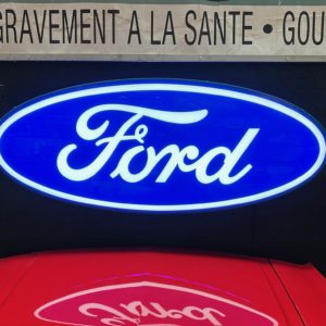 enseigne lumineuse Ford de Garage 160cm