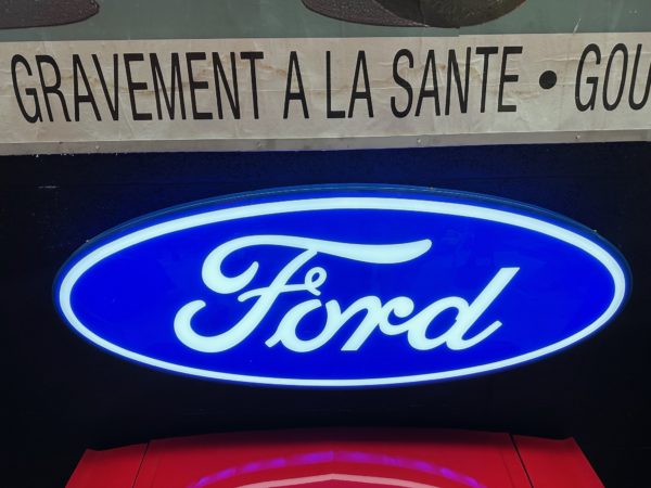 authentique enseigne lumineuse Ford