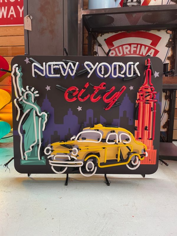 Enseigne néon New York City 80 cm