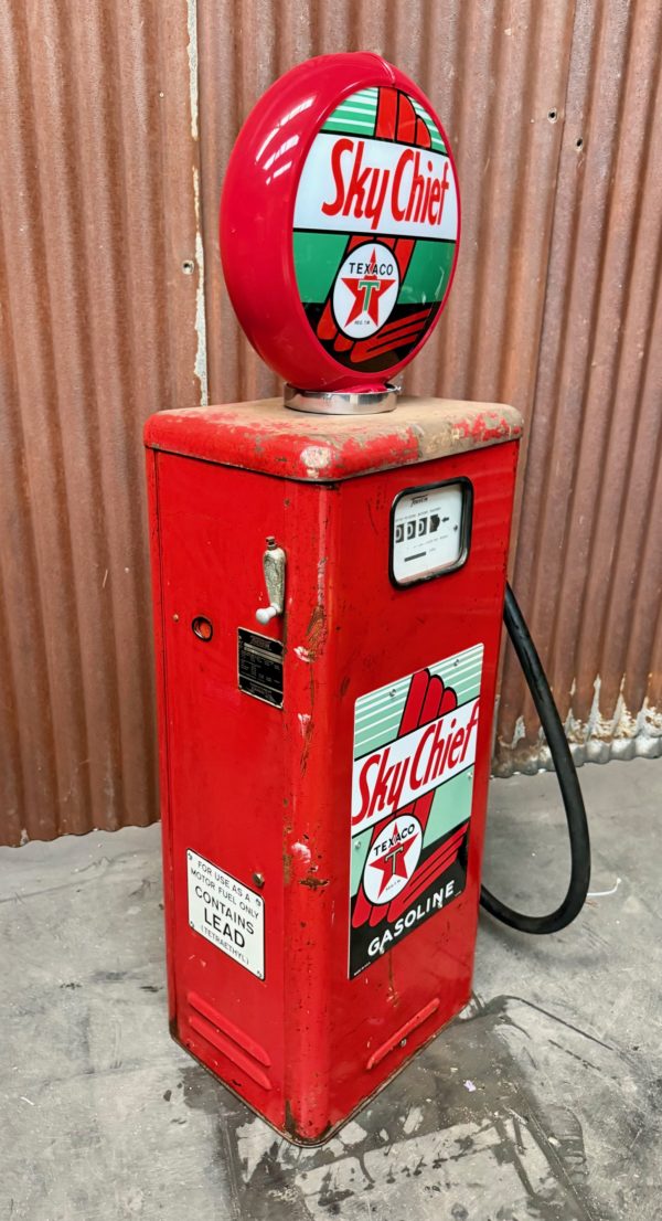 vintage American Texaco gas pump