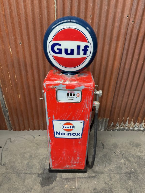 Pompe à essence Gulf gasboy