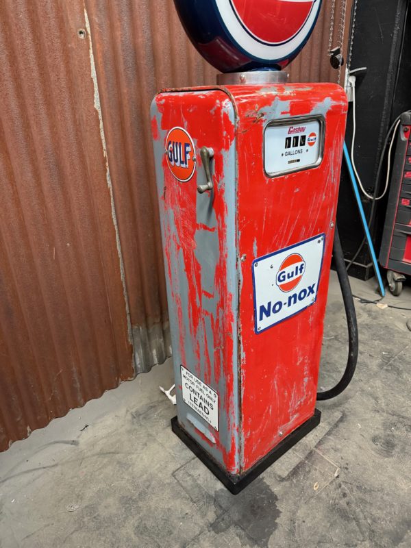 véritable Pompe à essence Gulf gasboy