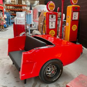 Bench seat / Sofa made from a 1965 Ford Mustang