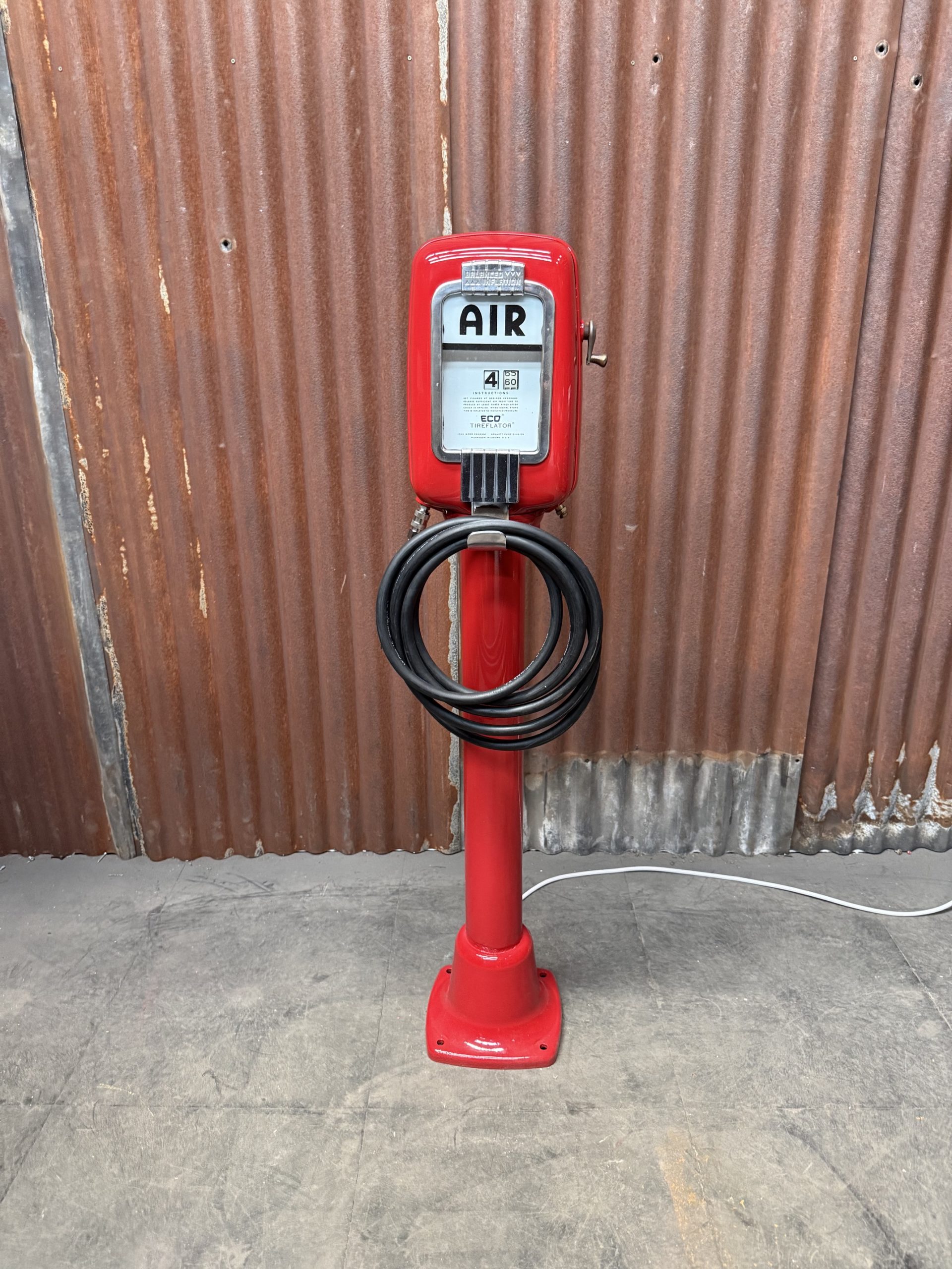 Gonfleur de station-service américain Eco Tireflator Air Meter Gonfleur de station-service américain Eco Tireflator Air Meter