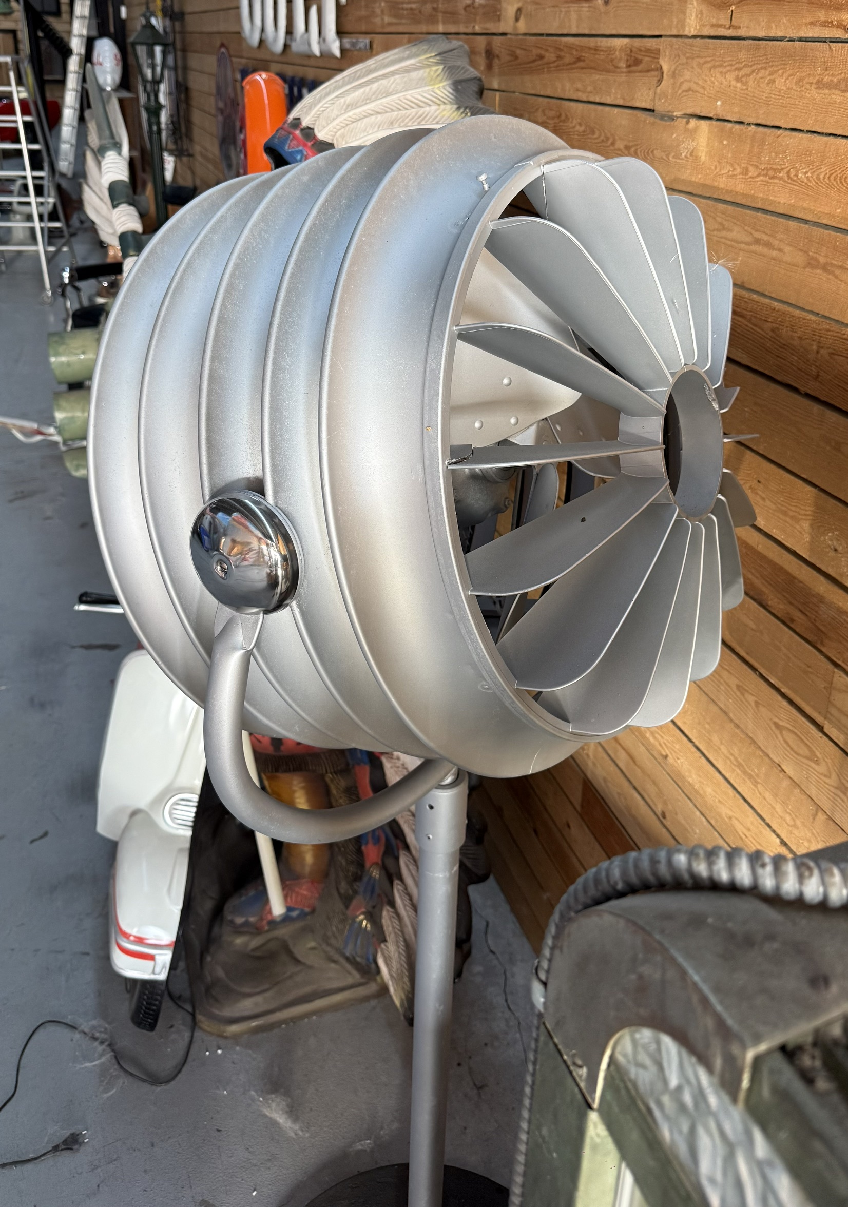 ventilateur américain sur pied Westinghouse des années 1950 ventilateur américain sur pied Westinghouse des années 1950